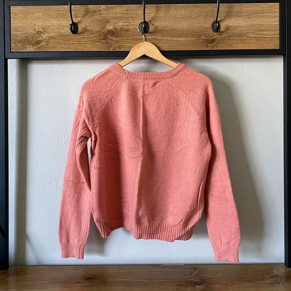 Peach Crewneck Sweater - Picture 2 of 2